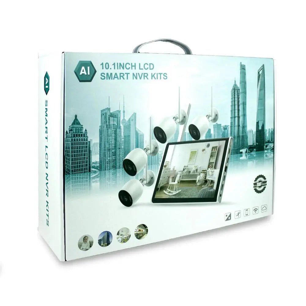 KOMPLET VIDEO NADZOR KIT-N814W30-W 4 KAMERE 3MPX LedSrbija