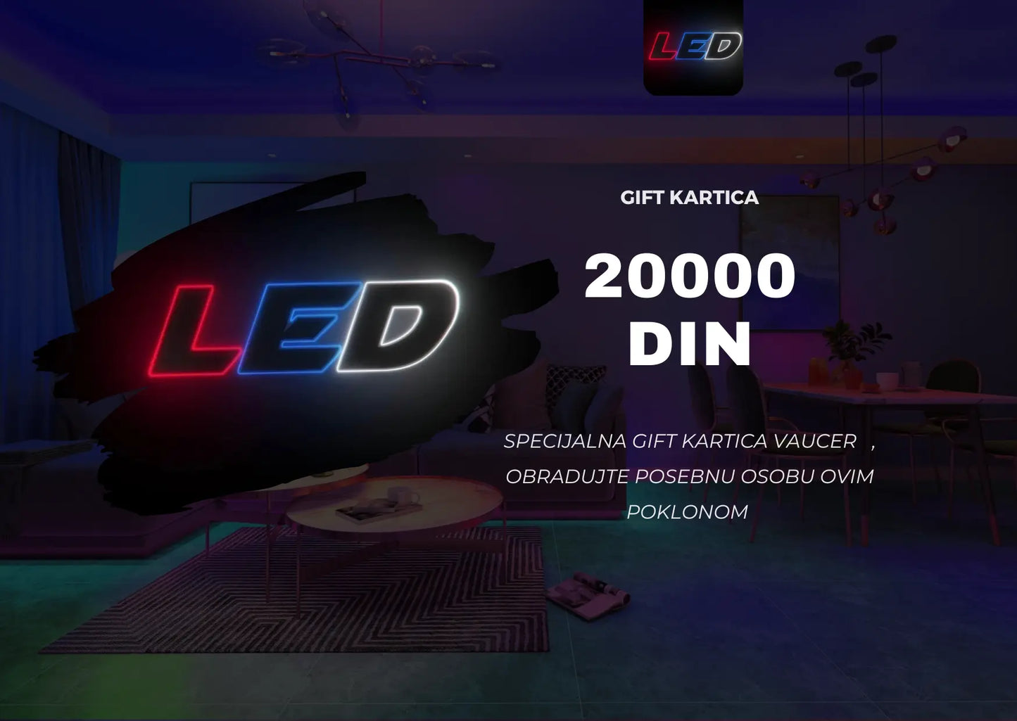 GIFT KARTICA LedSrbija
