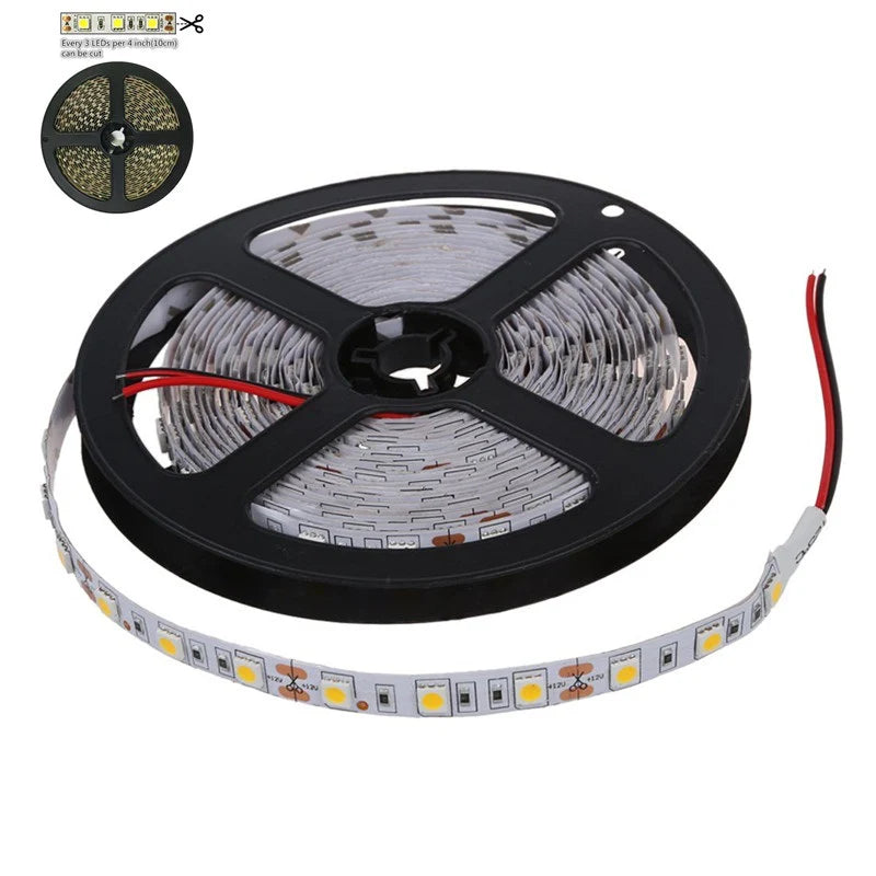 LED TRAKE 5050 10M 12V 120 LED TOPLO BELA LEDSRBIJA