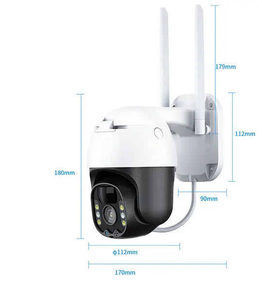 ROTO SPOLJNA KAMERA 10MPX ICSEE A12B LedSrbija