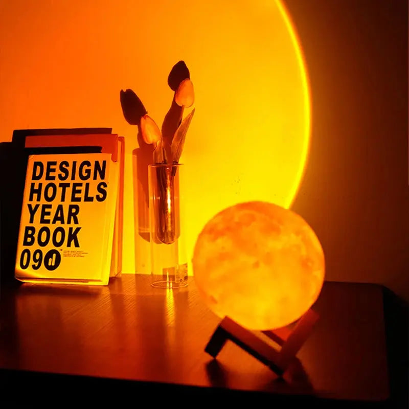 SUNSET MOON LAMPA LedSrbija