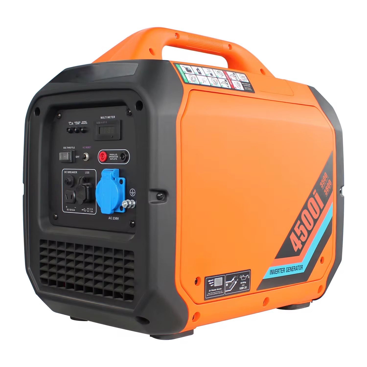 Strujni Agregat Inverter 4500i – 3800W Prenosni Tihi Generator LedSrbija