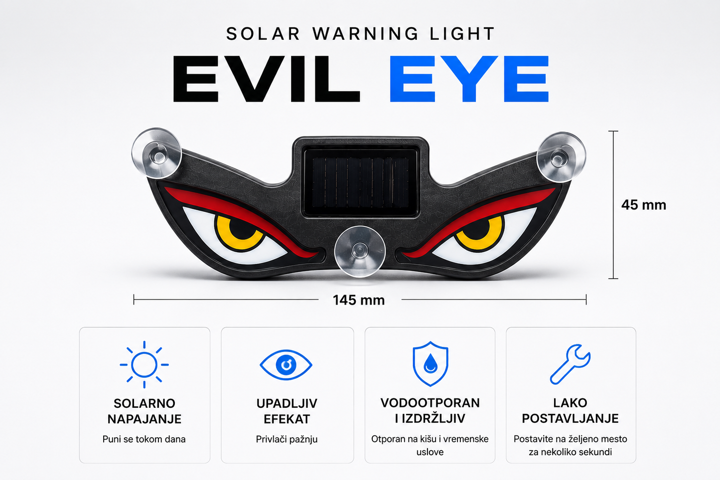 EVIL EYE WARNING LIGHT LedSrbija